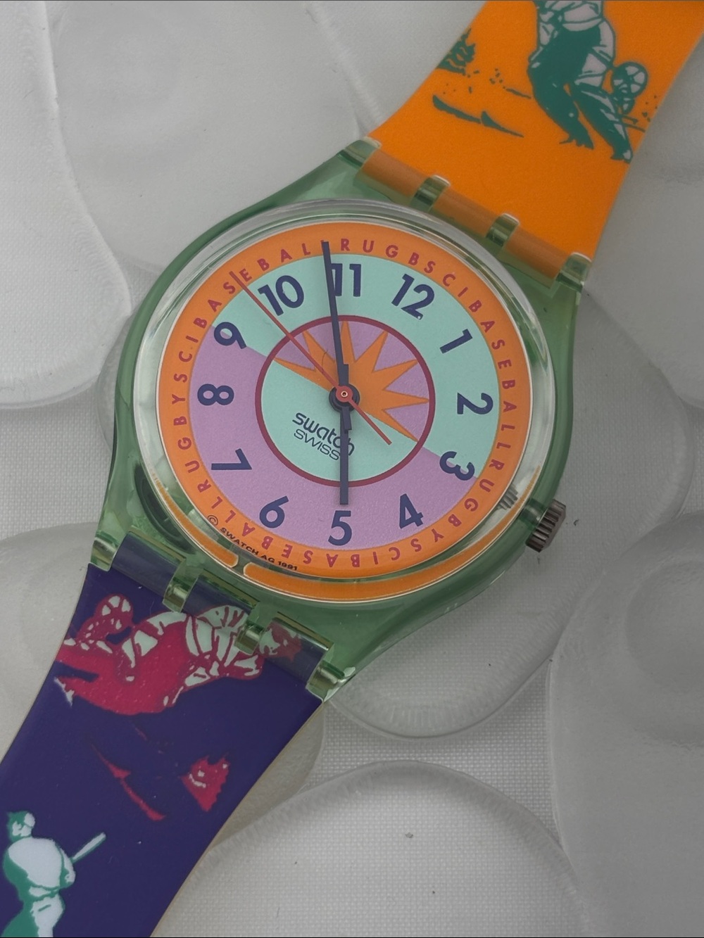 Swatch Watch - GG117 - CURLING